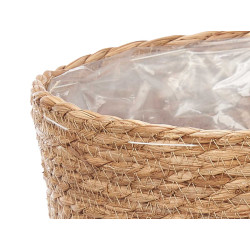 SET 3 TALL ROUND ESPARTO BASKETS 