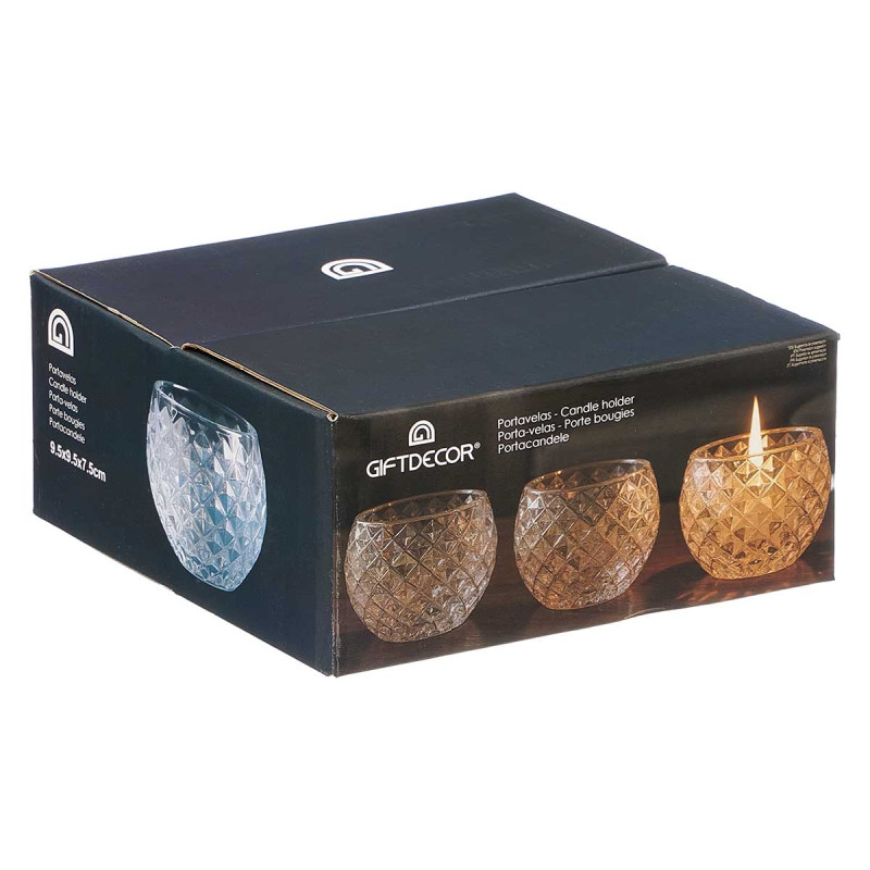 PORTAVELA CRISTAL ROMBO GRD