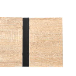 TAVOLO DA INGRESSO NATURALE GAMBE NERE