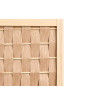 BIOMBO 4 PAINEIS COR NATURAL