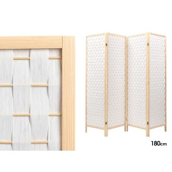 4 PANEL WHITE ROOM DIVIDER