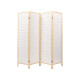 4 PANEL WHITE ROOM DIVIDER