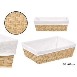 RECTANGULAR BASKET 52X38CM