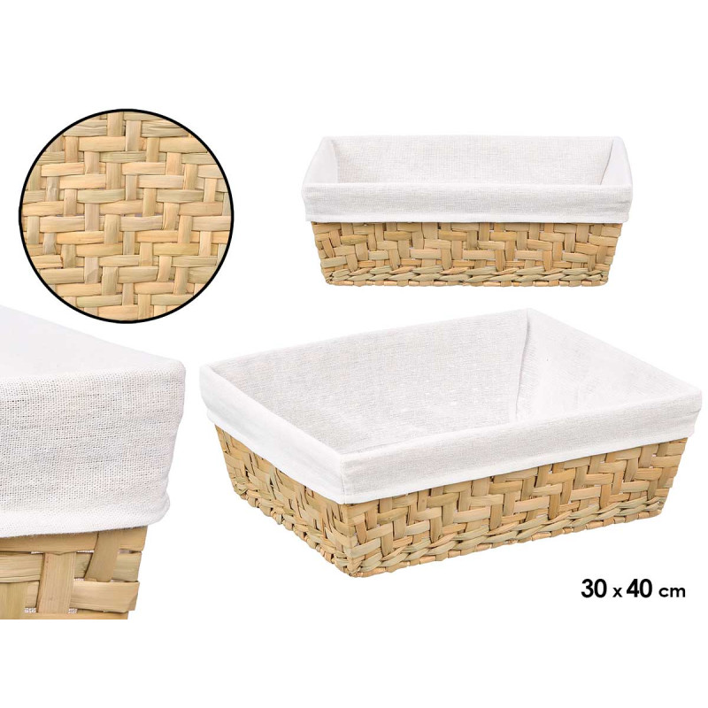 CESTA RECTANGULAR 32X39CM