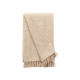 CREAM WOVEN MULTI-PURPOSE THROW 160X240CM