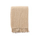 MULTIUSOS ENTRELAZADO BEIGE 125X150CM