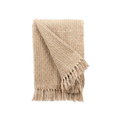 POLYVALENT ENTRELACÉ BEIGE 125X150CM