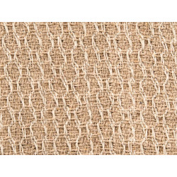 BEIGE WOVEN MULTI-PURPOSE THROW 125X150CM
