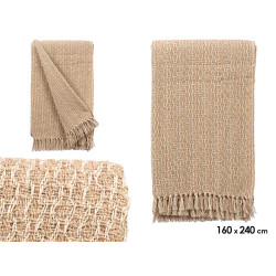 MULTIUSO INTRECCIATO BEIGE 160X240CM