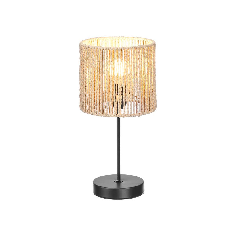 LAMPADA DA TAVOLO CILINDRO CORDA