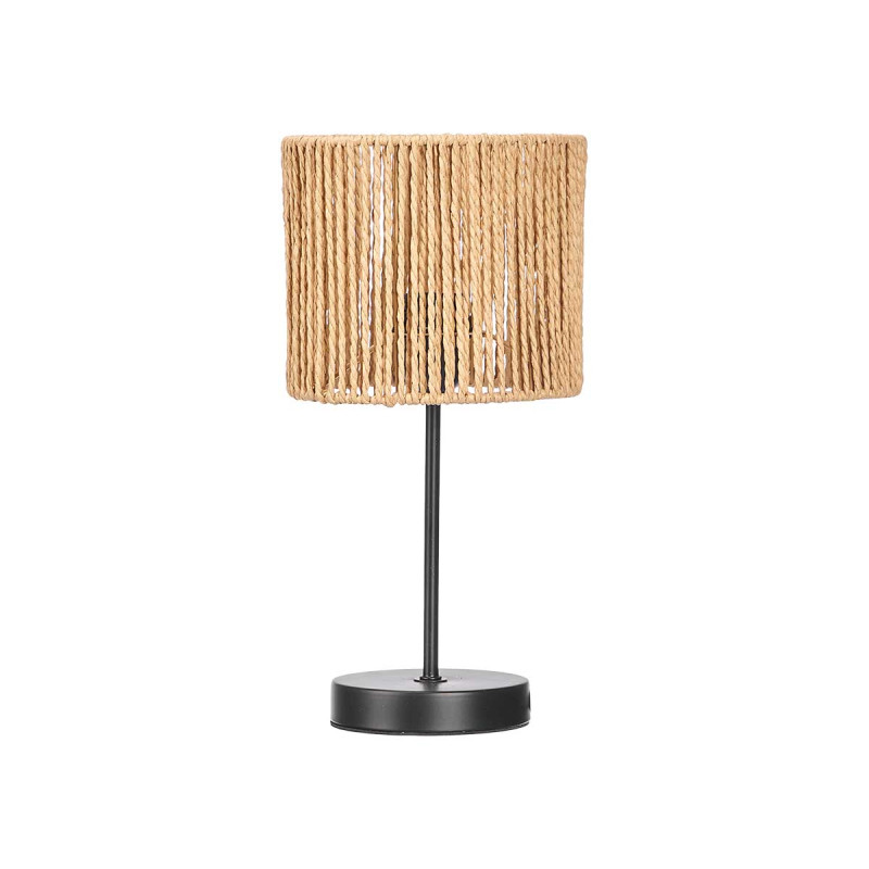 LAMPE DE TABLE CYLINDRE CORDE