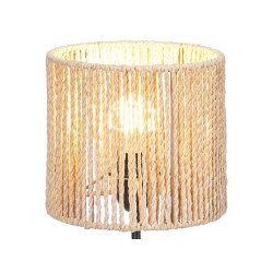 CANDEEIRO DE MESA CILINDRO CORDA