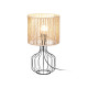 TABLE LAMP SHAPE BASE TULIP ROPE