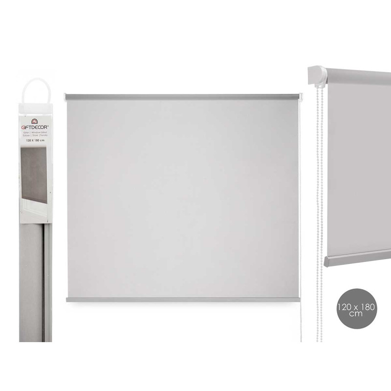 WINDOW BLIND 120 X 180 CM GREY