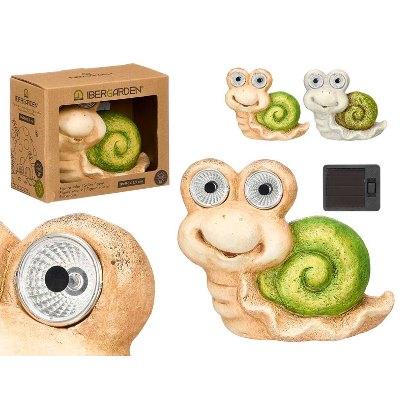 FIGURINE SOLAIRE ESCARGOT ASSORT 2 COUL