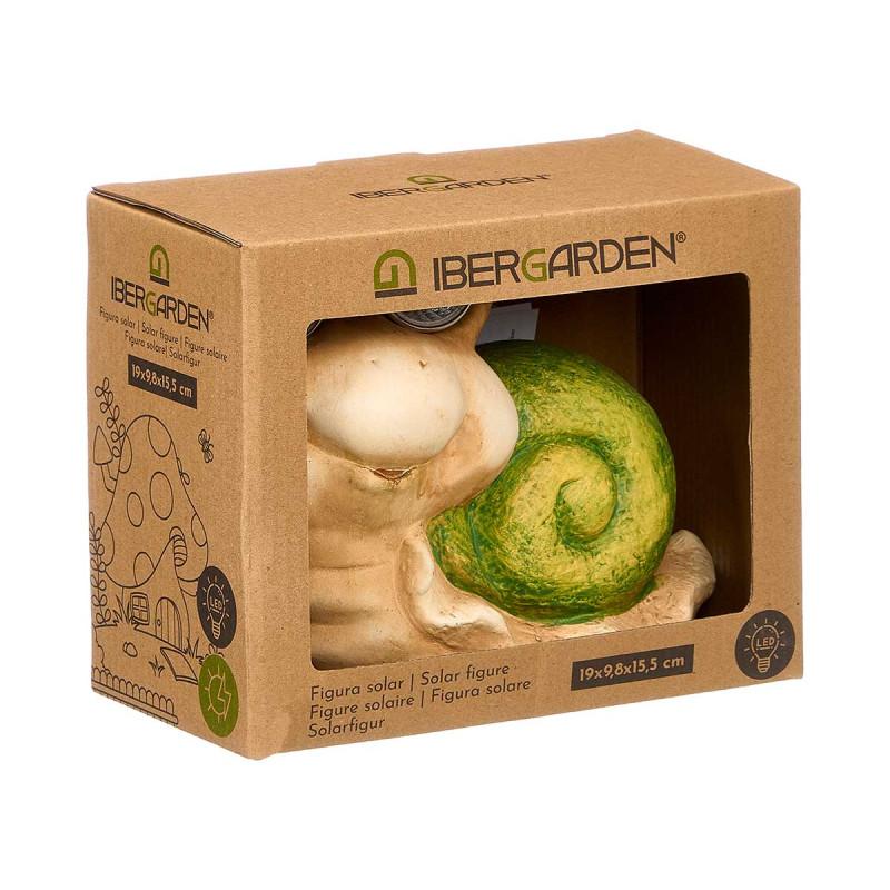 FIGURINE SOLAIRE ESCARGOT ASSORT 2 COUL