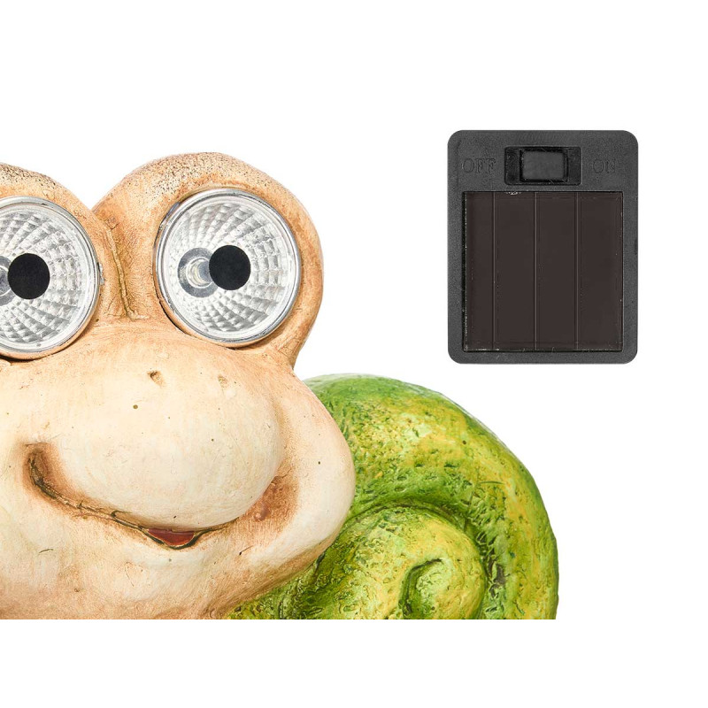 FIGURINE SOLAIRE ESCARGOT ASSORT 2 COUL