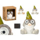 FIGURINE SOLAIRE GNOME ASSORT 2 COUL