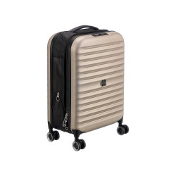 VALISE PLIABLE AVEC CADENAS 37L CHAMPAGNE