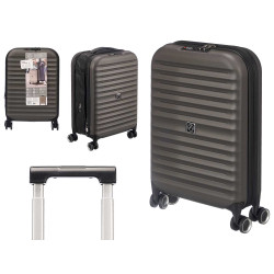 MALETA PLEGABLE CANDADO 37L ANTRACITA