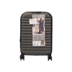 VALIGIA PIEGHEVOLE LUCCHETTO 37L ANTRACITE