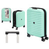 FOLDABLE SUITCASE WITH LOCK 37L TURQUOISE