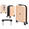 FOLDABLE SUITCASE WITH LOCK 37L BEIGE