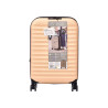 MALETA PLEGABLE CANDADO 37L BEIGE