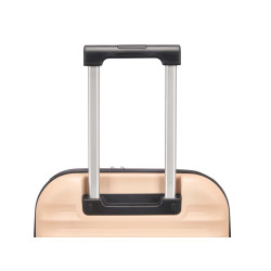 FOLDABLE SUITCASE WITH LOCK 37L BEIGE