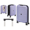 FOLDABLE SUITCASE WITH LOCK 37L LILAC 
