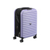 VALISE PLIABLE AVEC CADENAS 37L LILAS