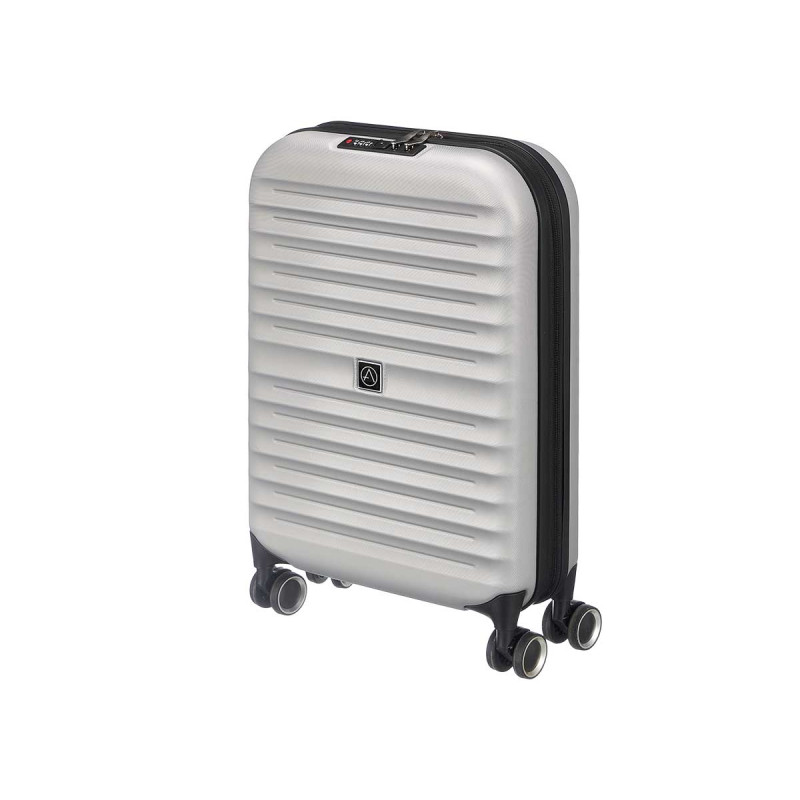 MALETA PLEGABLE CANDADO 37L PLATA