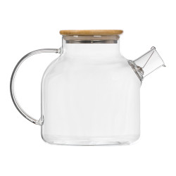 TETERA BOROSILICATO TAPA BAMBU 1,5L