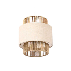 LAMPARA TRIPLE CUERDA TULIPA GRANDE