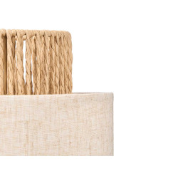 LAMPE TRIPLE CORDE ABAT-JOUR MOYEN