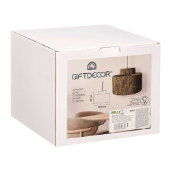 LAMPADA DA SOFFITTO CILINDRO CORDA