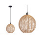 CEILING LAMP SPHERE ROPE