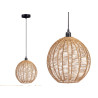 CEILING LAMP SPHERE ROPE