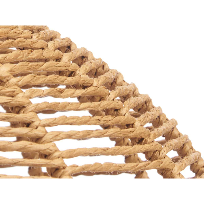 CEILING LAMP SPHERE ROPE