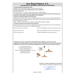 LAMPARA TECHO 35CM VUELO CUERDA