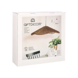 LAMPARA TECHO 55CM VUELO CUERDA