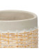 VASO CEMENTO EFFETTO RATTAN 10CM GRIGIO
