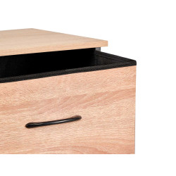 3 DRAWER CABINET WOOD EFFECT