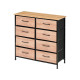 8 DRAWER CABINET WOOD EFFECT