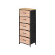 5 DRAWER CABINET WOOD EFFECT