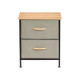 2 DRAWER CABINET GRAY