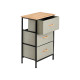 MEUBLE 3 TIROIRS GRIS