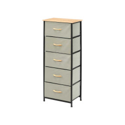 MUEBLE 9 CAJONES GRIS