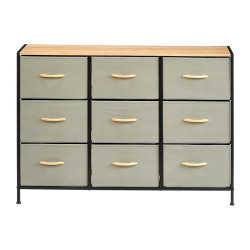 5 DRAWER CABINET GRAY
