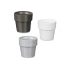 VASO CONICO EMPILHAVEL SORT 3 COR NEUTROS MAT